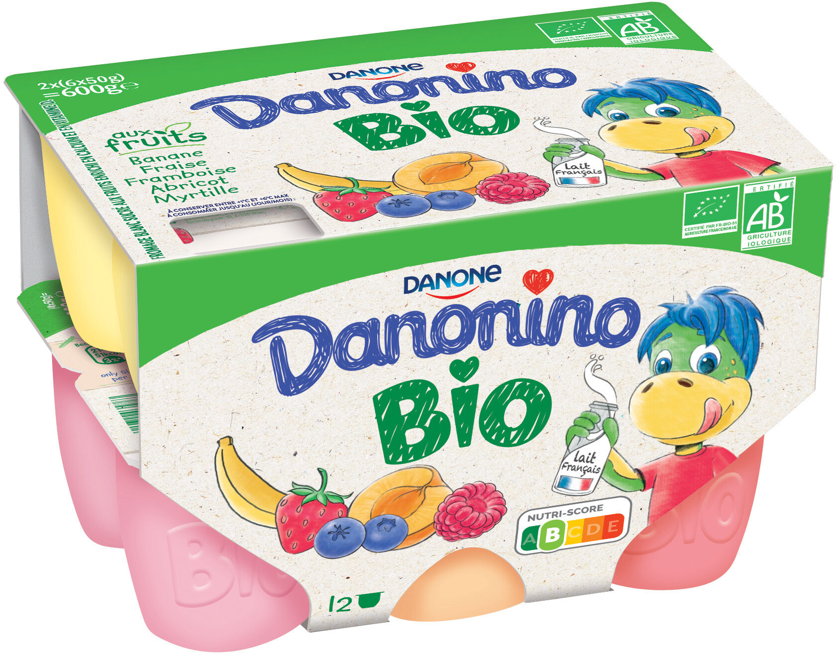 Danonino Bio 5 Fruits