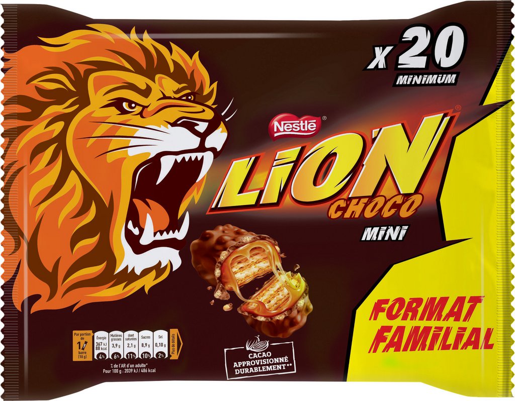LION MINI Barres Chocolatées