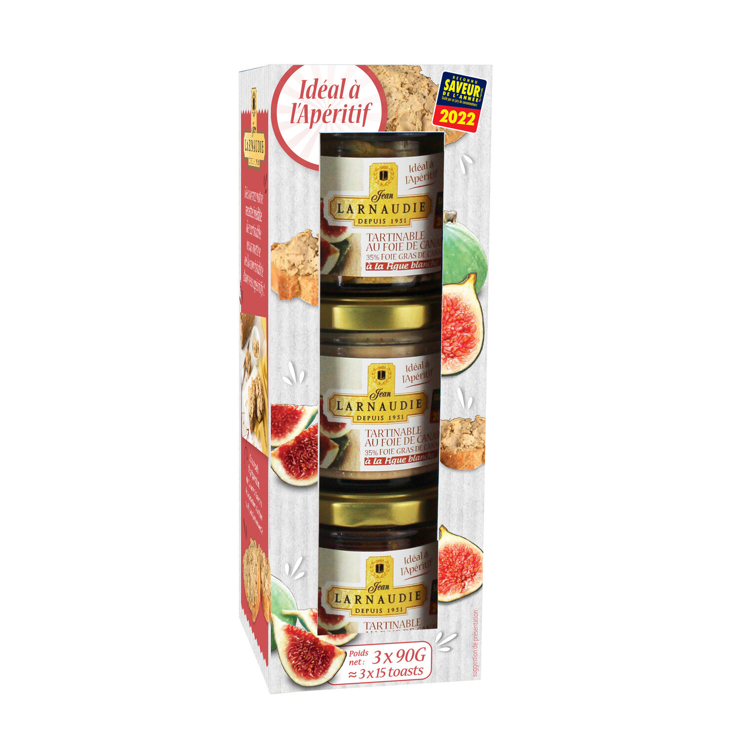 3 Tartinables Au Foie Canard Au Confit De Figue 