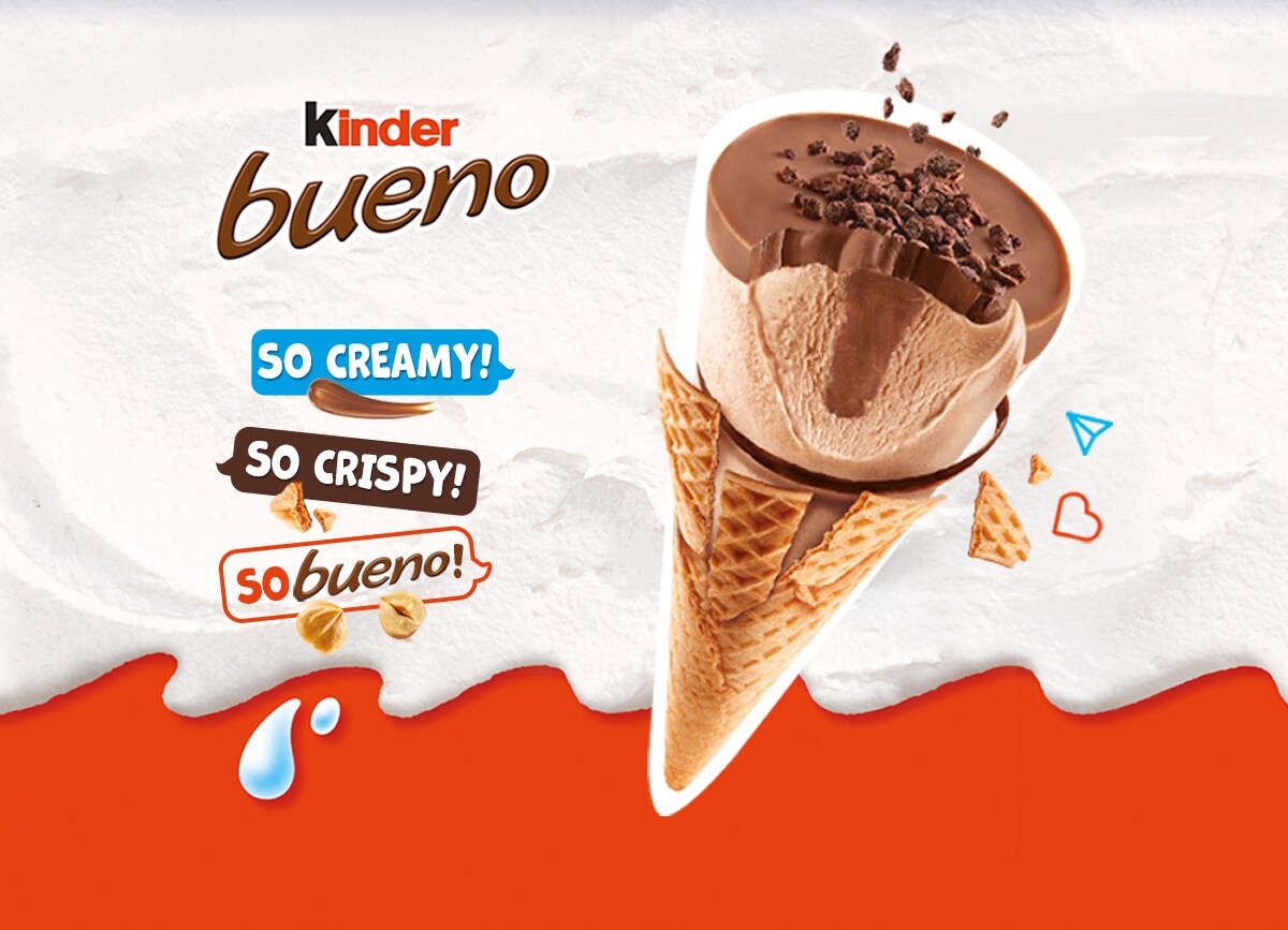 Kinder Bueno Ice Cream