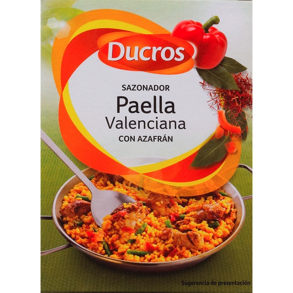 SAZONADOR PARA PAELLA VALENCIANA A BASE DE PIMENTÓN, LAUREL Y AZAFRÁN