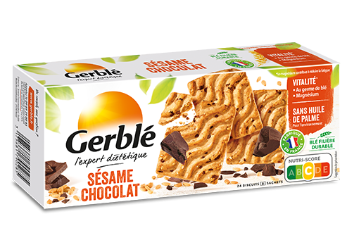 Biscuits Sésame Chocolat Gerblé