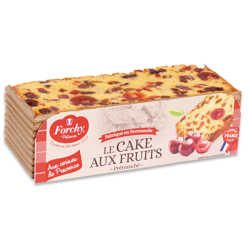 Et.4 Tranches Cake Fruits Pur Beurre 275G Forchy