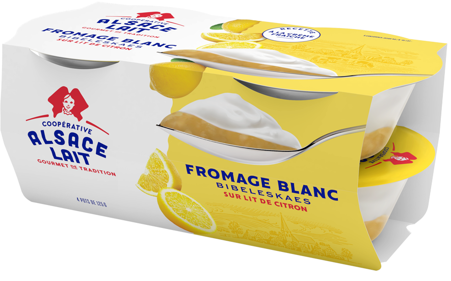 Fromage Blanc Bibeleskaes Citron 6,2% MG