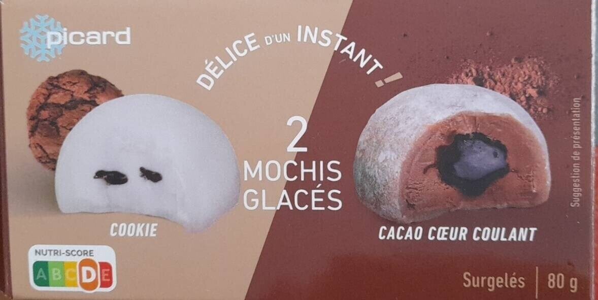 Mochi Glacés Cookie/cacao Cœur Coulant