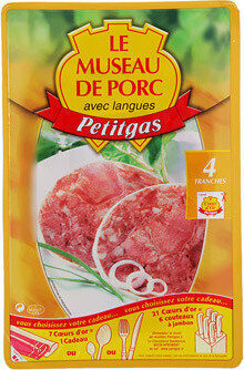 Museau De Porc Avec Langue 4 Tranches
