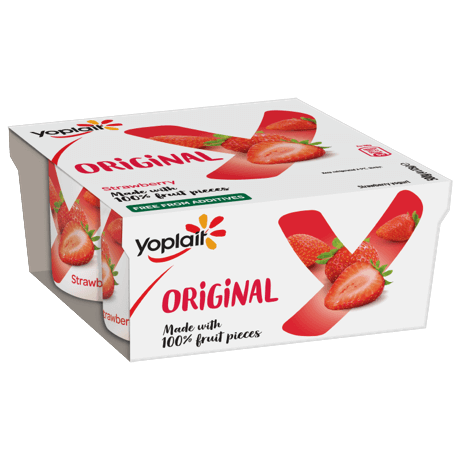 Yoplait Original 4pk Strawberry