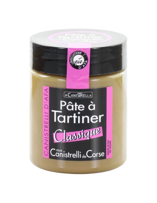 Pâte à Tartiner Aux Canistrelli Corse