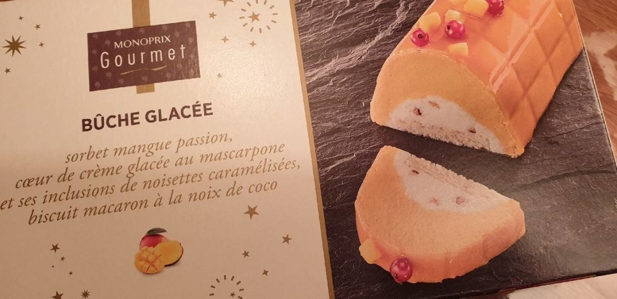 Bûche Glacée Fruit De La Passion