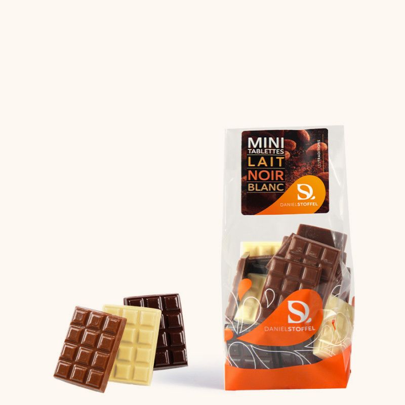 Chocolat Noir, Au Lait, Blanc