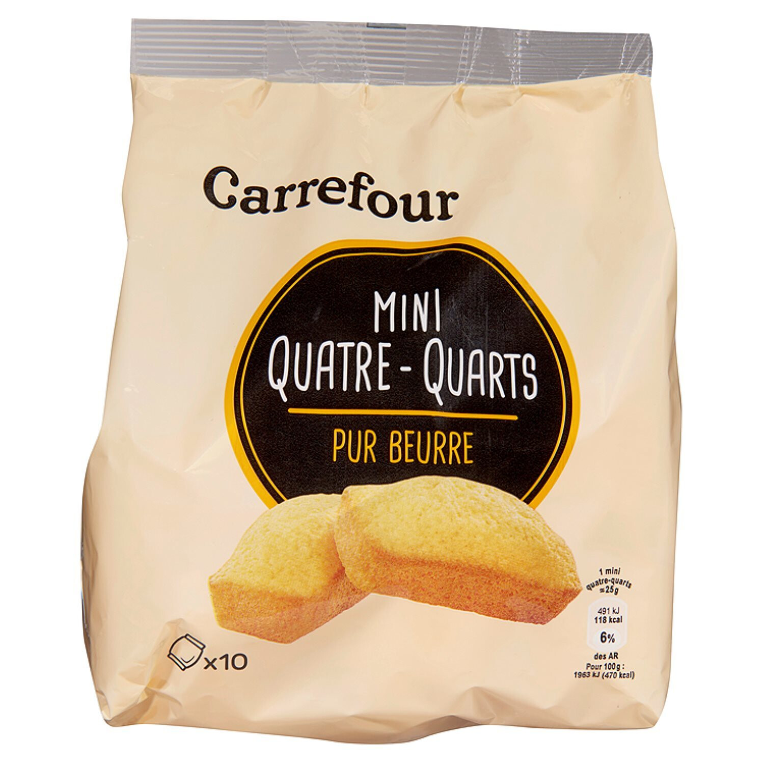 Mini Quatre-quarts Pur Beurre