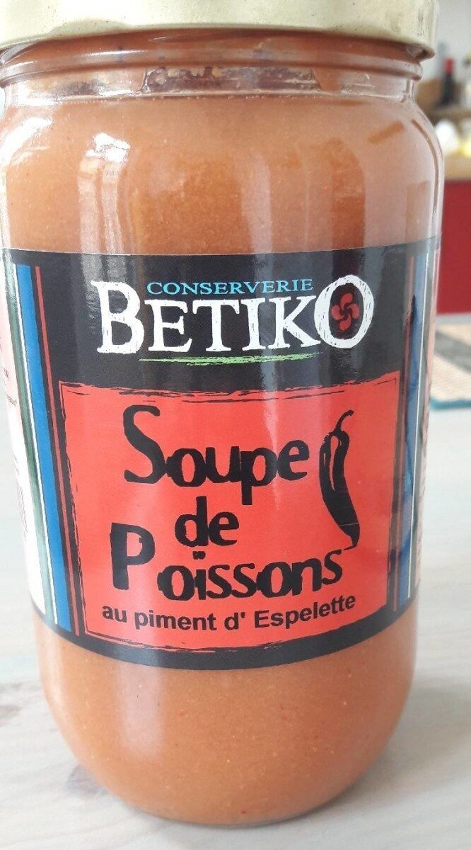 Soupe De Poissons Au Piment D'Espelette