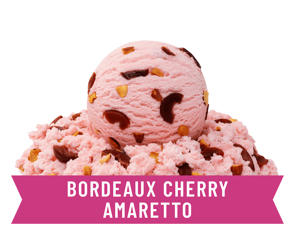 Braums Prenium Ice Cream Bourdeau Cherry Amaretto