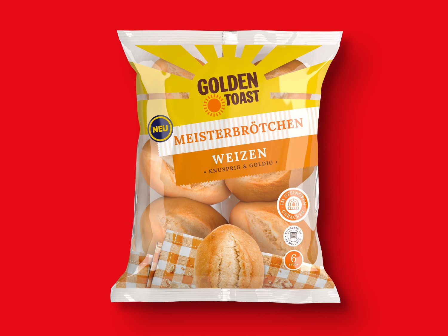 Meisterbrötchen Weizen Knusprig&goldig