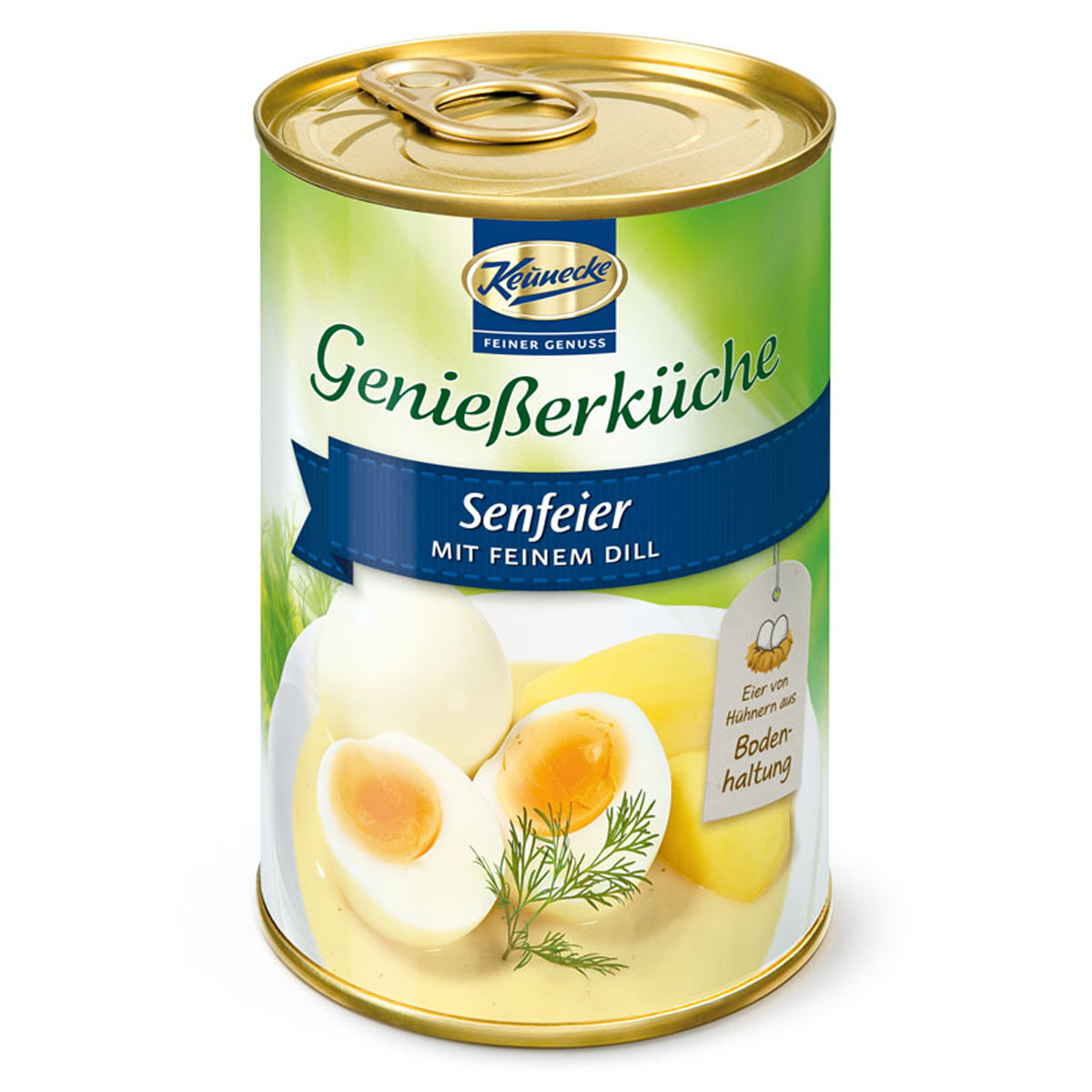 Senfeier Mit Feinem Dill