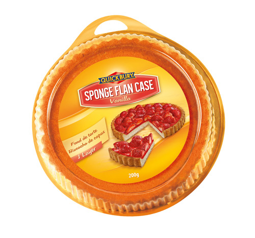 Sponge Flan Case