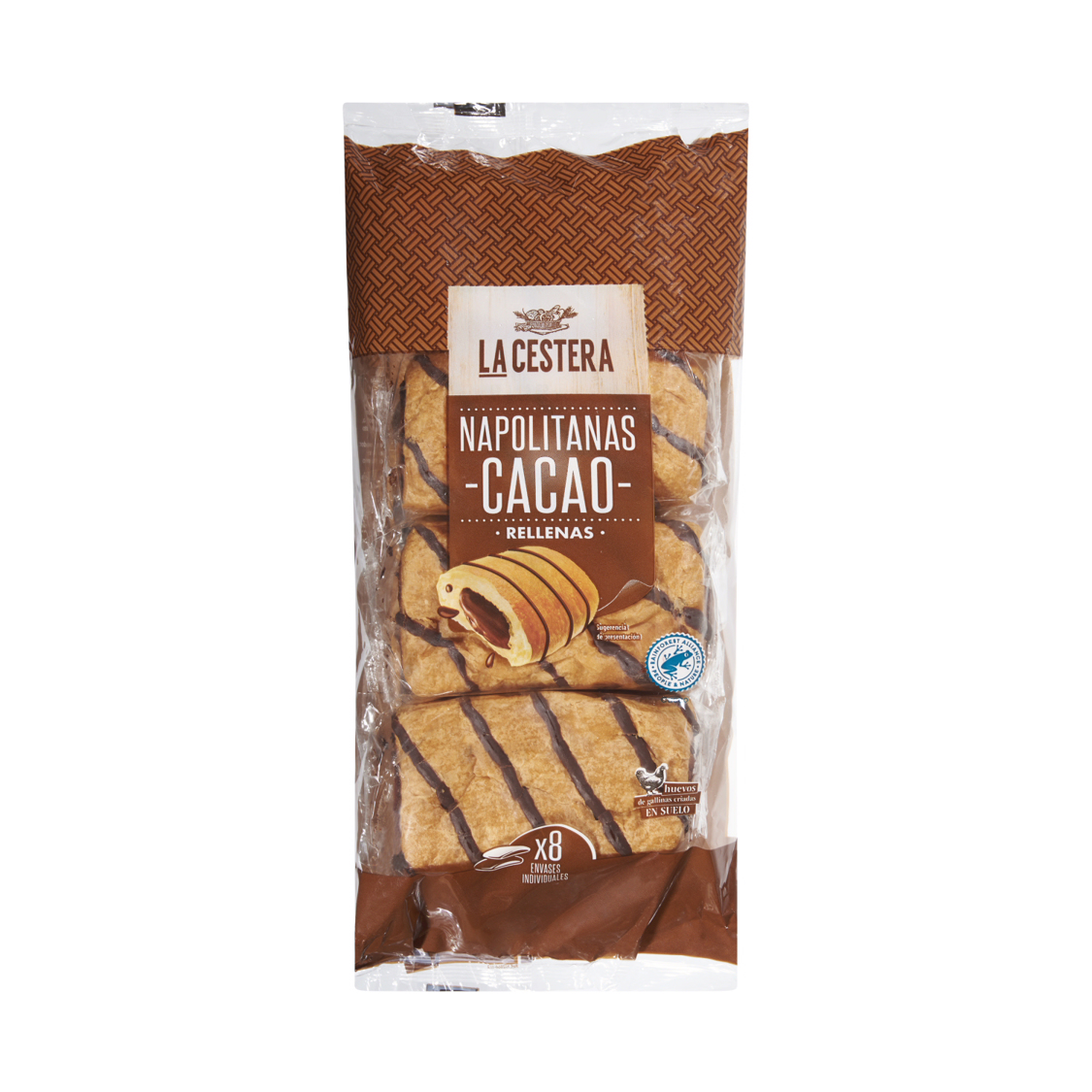 Napolitanas Al Cacao