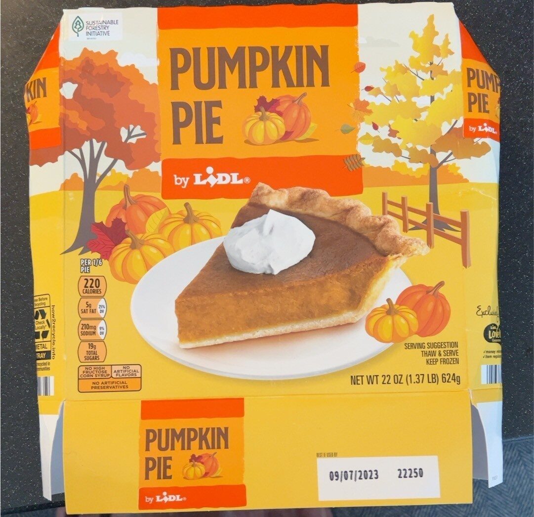 Lidl Pumpkin Pie