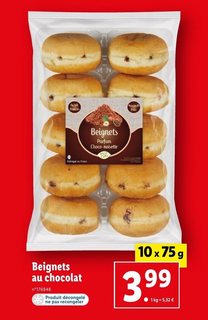Beignets Chocolat