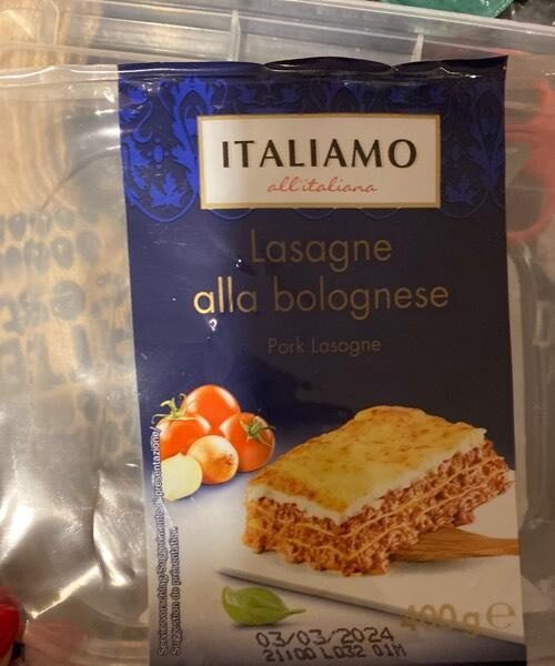 Lasagne Bolognese