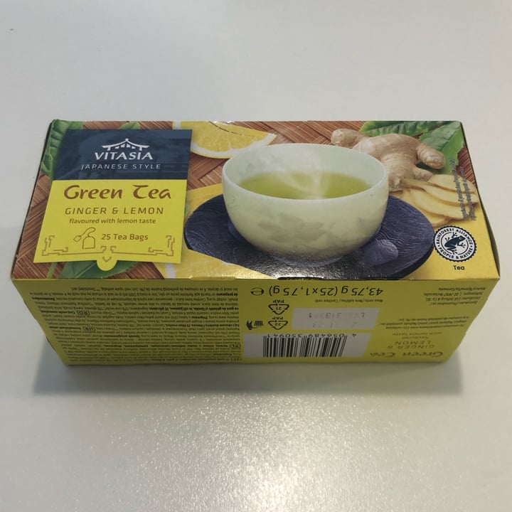 Japanese Style Green Tea And Lemon