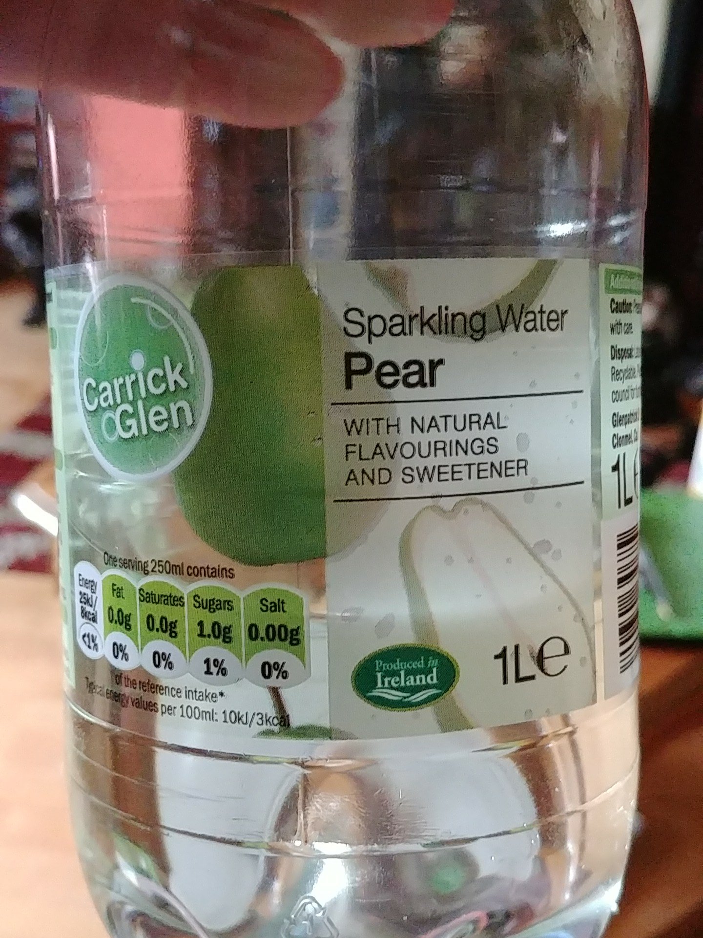 Sparkling Flavoured Water