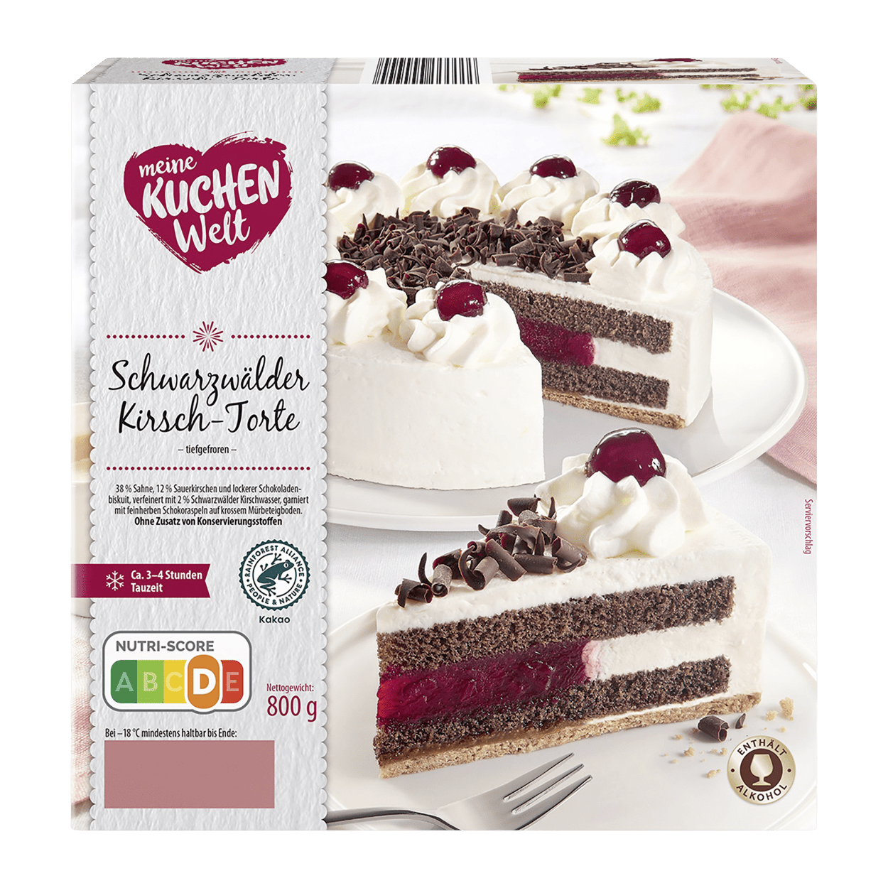 Schwarzwälder Kirsch-Torte