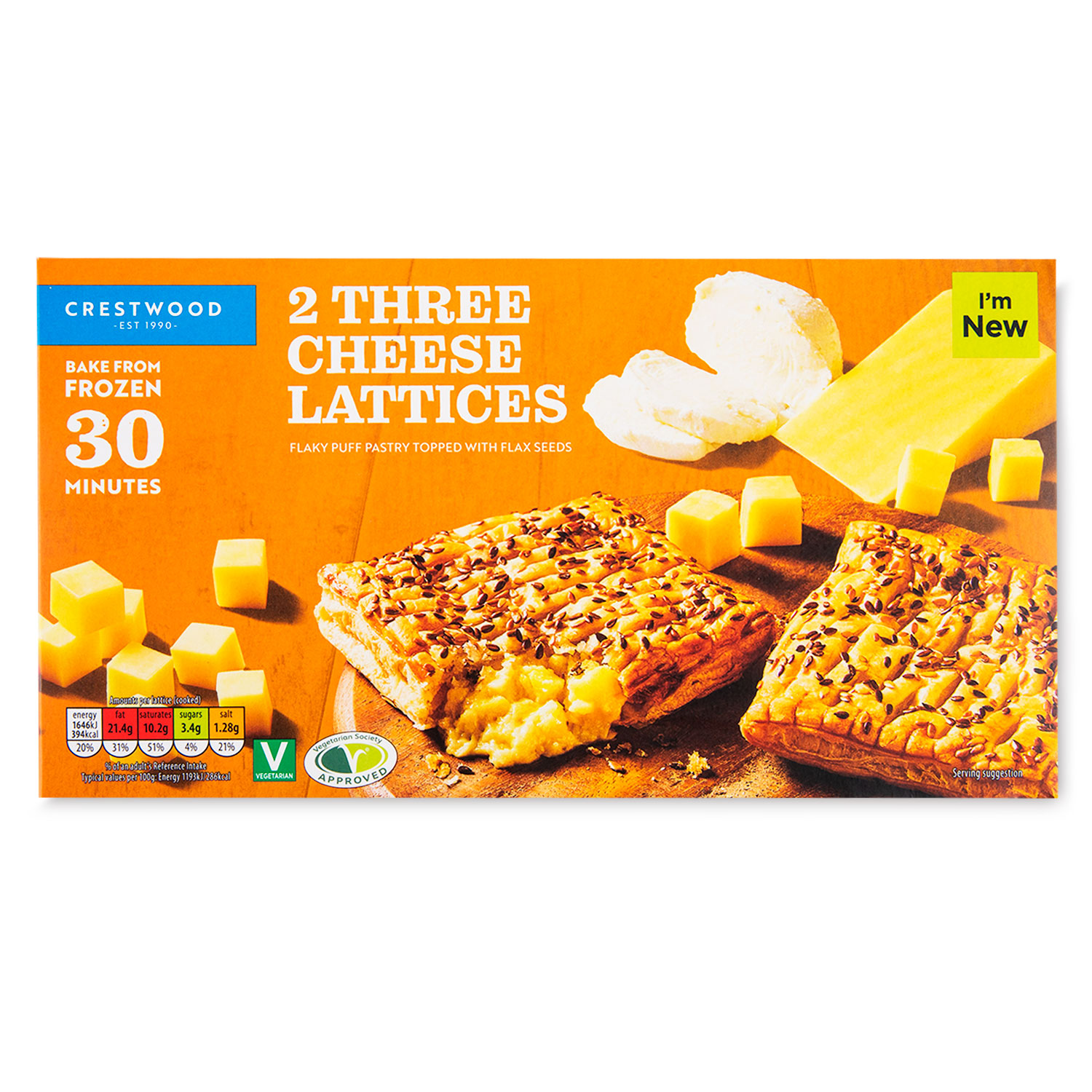 2 Three Cheese Lattice