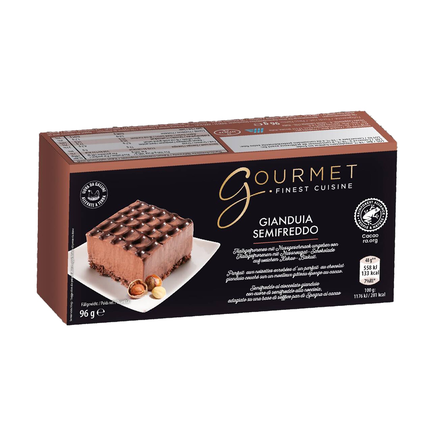 Gianduia Semifreddo