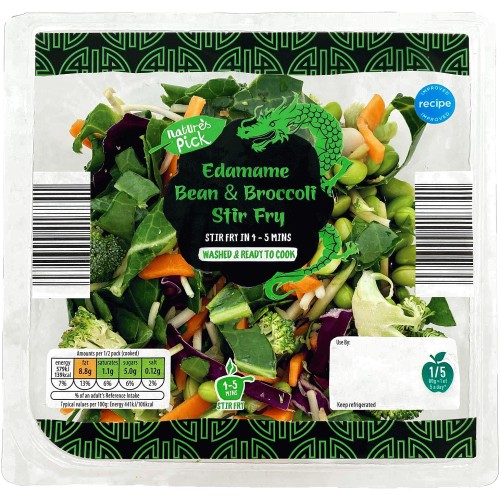 Edamame Bean & Broccoli Stir Fry