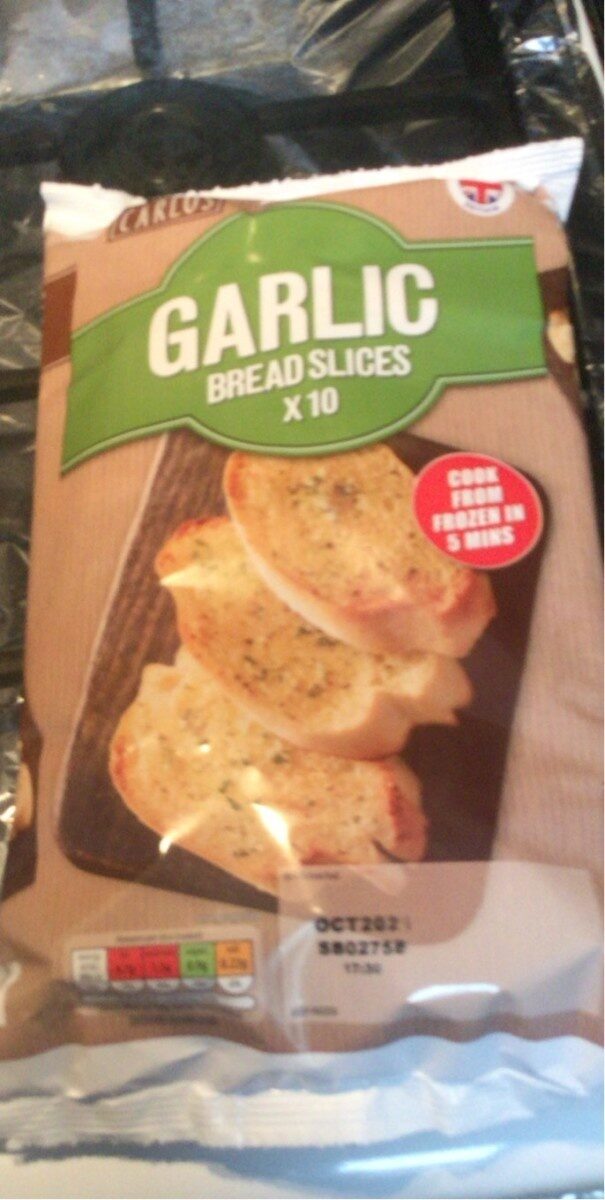 Garlic Bread Slicesx10