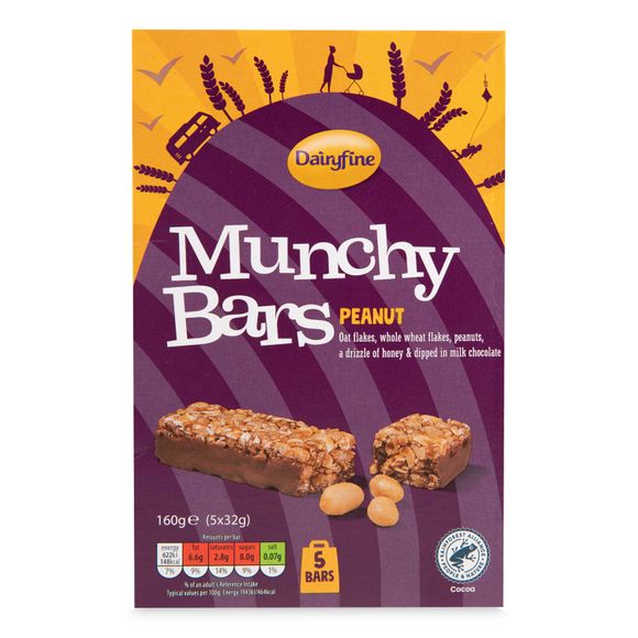 Peanut Munchy Bars