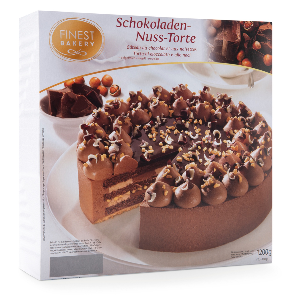 Schokoladen Nuss Torte
