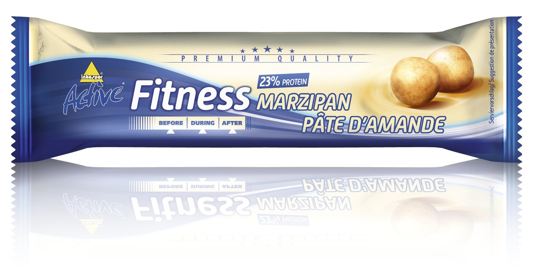 Active Fitness Riegel, Marzipan