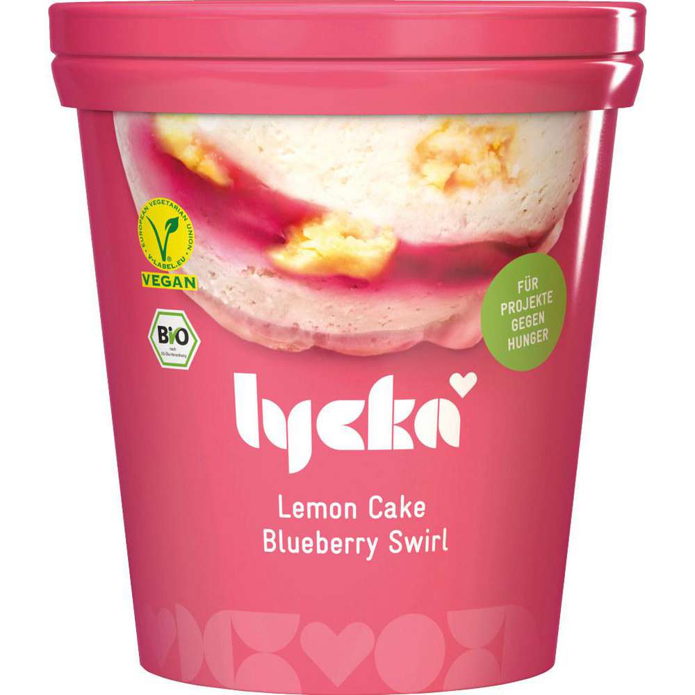 Eis Lemon Cake Blueberry Swirl