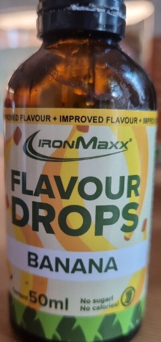 Ironmaxx Flavour Drops 50ML Banane