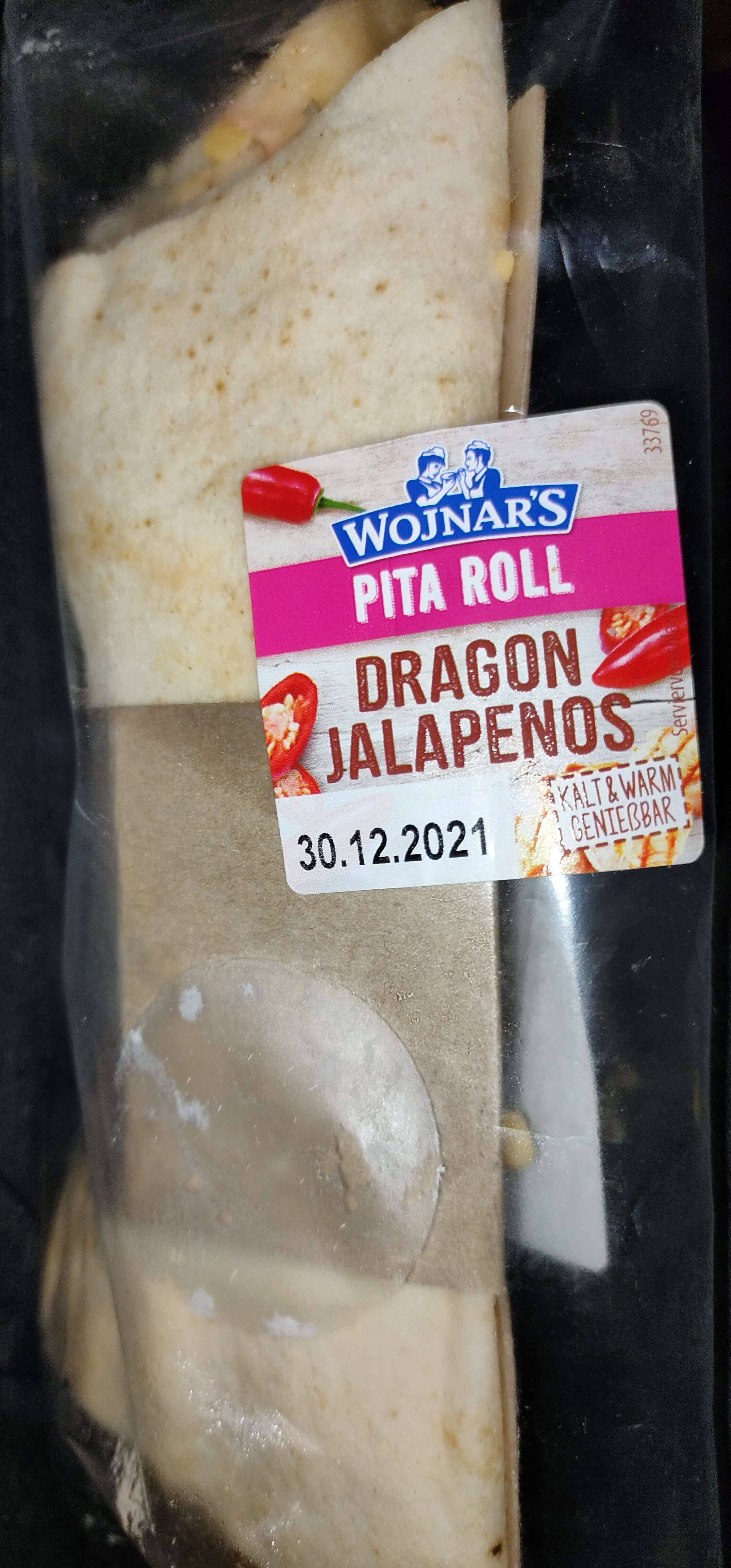 Pita Roll Dragon Jalapeños