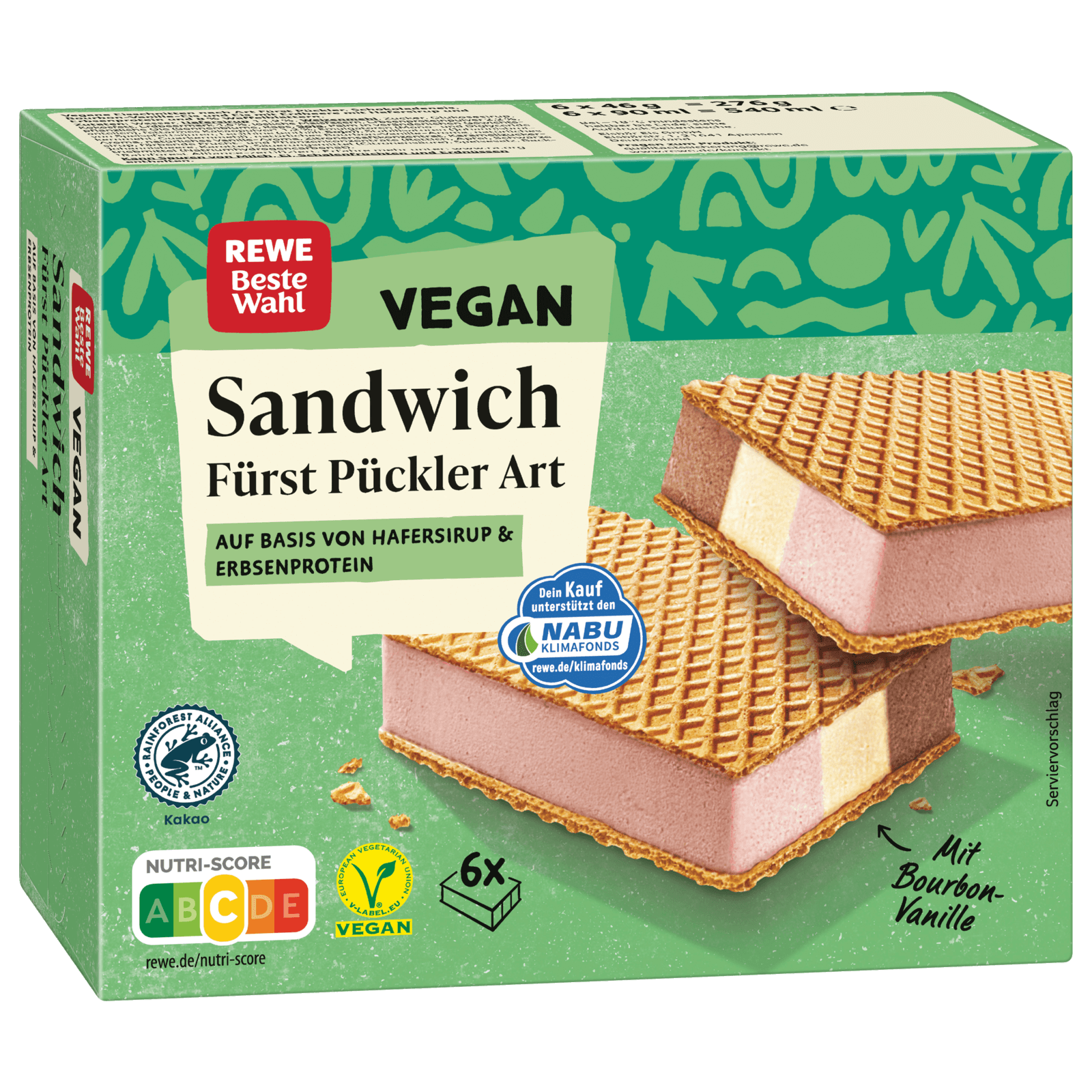 Sandwhich Eis Vegan