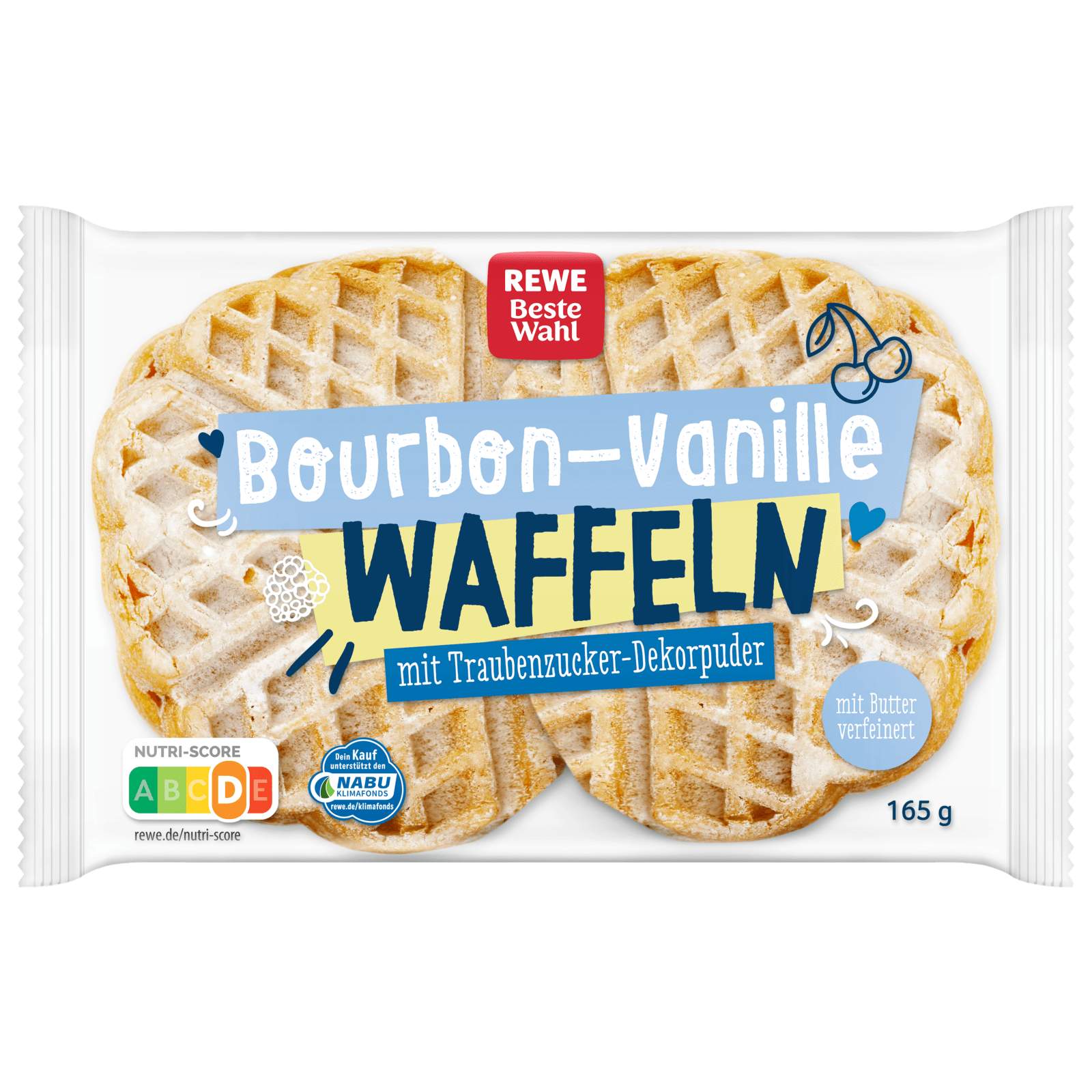 Bourbon-Vanille Waffeln