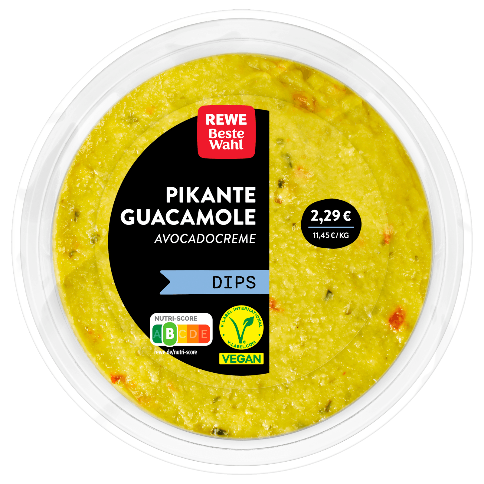 Pikante Guacamole