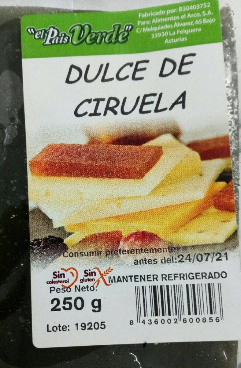 Dulce De Ciruela