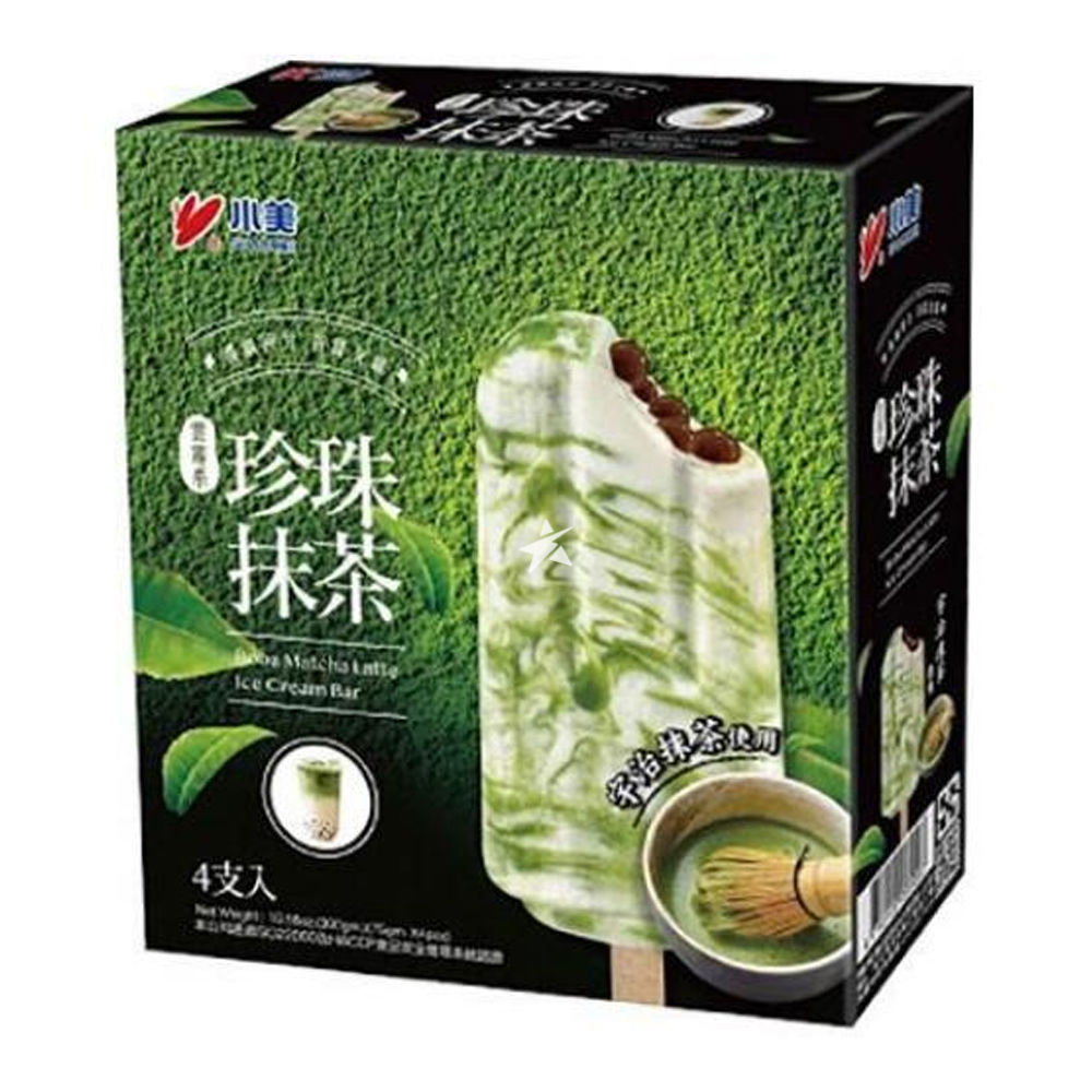 Boba Matcha Latte Ice Cream Bar