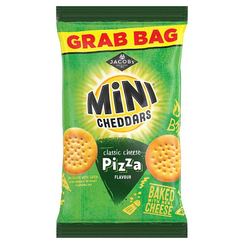 Mini Cheddars Classic Cheese Pizza Flavour