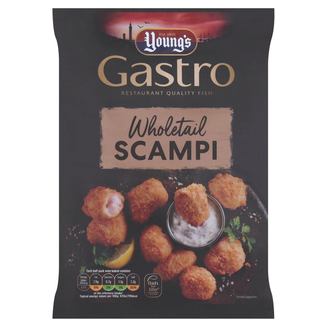 Wholetail Scampi