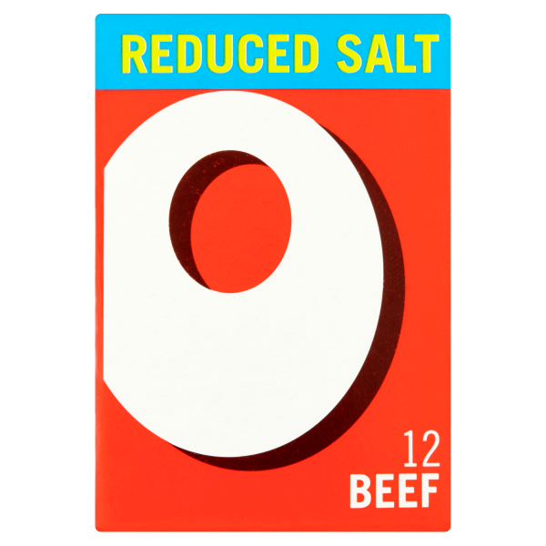 Reduced Salt Beef Stock Cubes