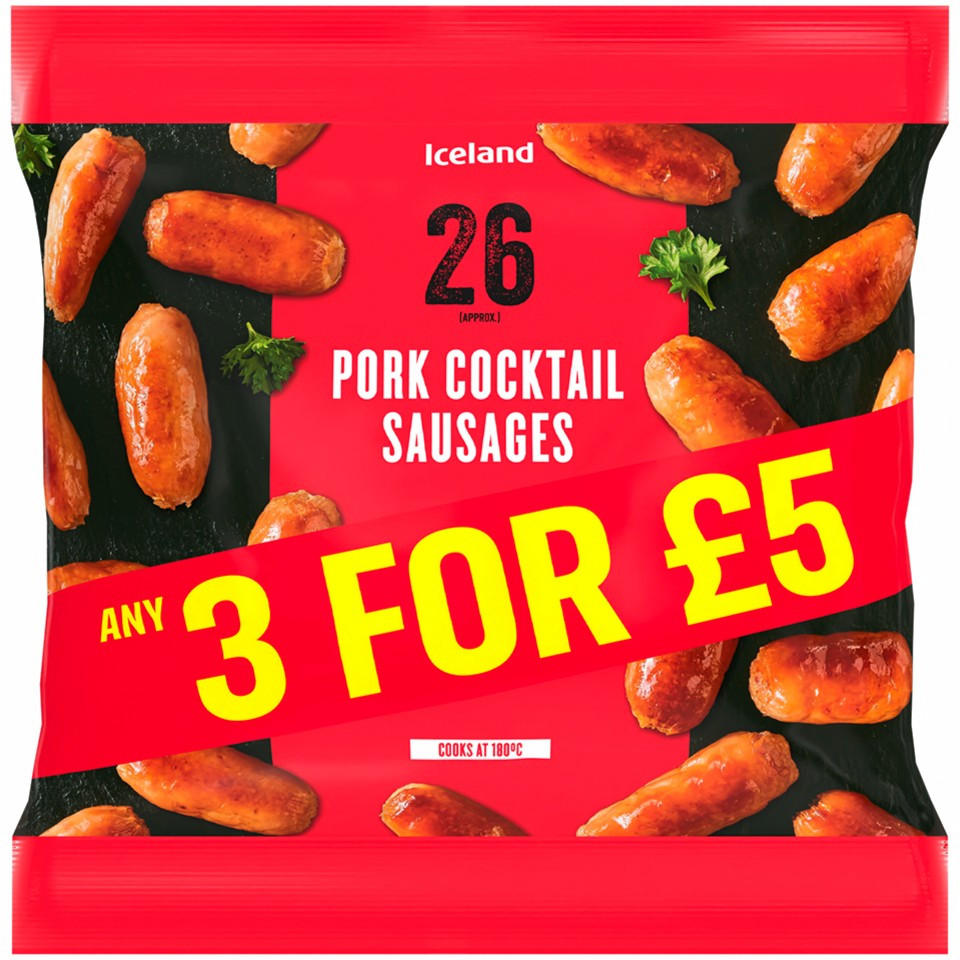 Pork Cocktail Sausages