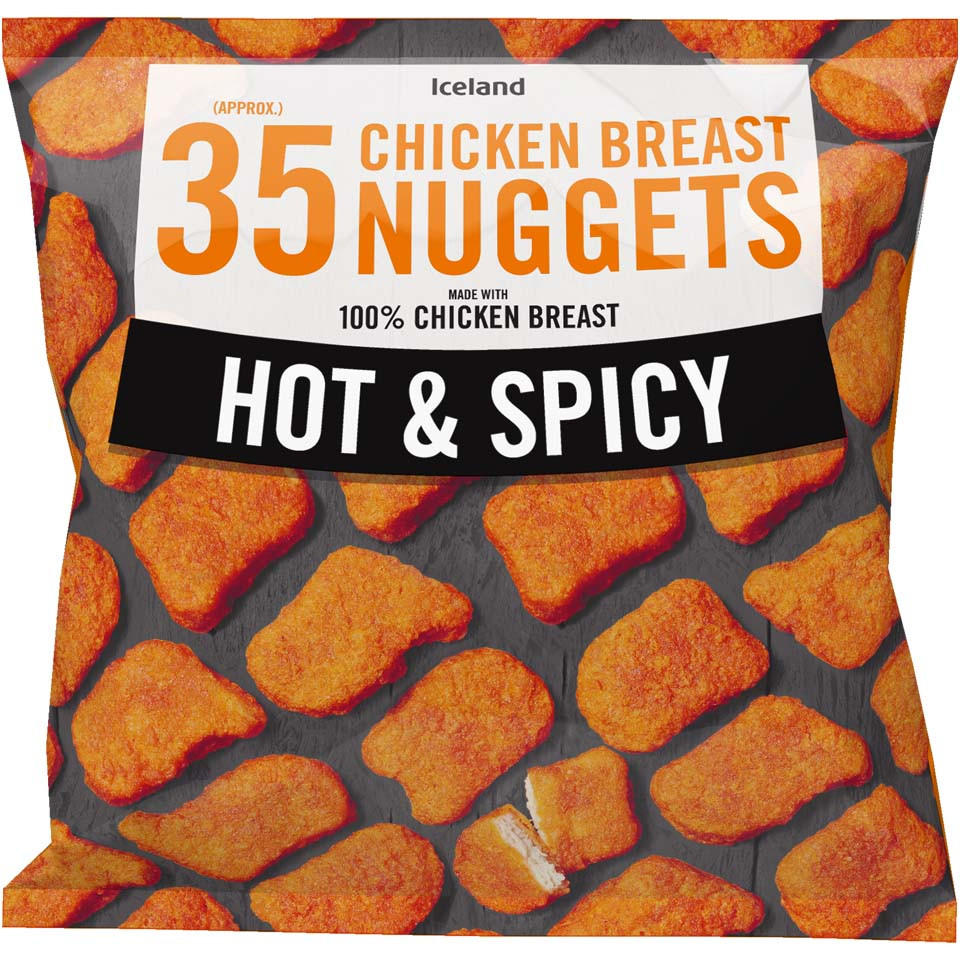 Chicken Breast Nuggets Hot And Spicy