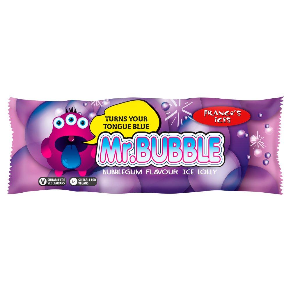 Franco's Ices Mr. Bubble Lolly