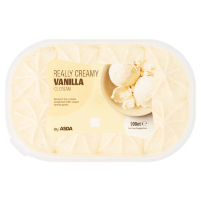 Asda Really Creamy Vanilla Ice Cream