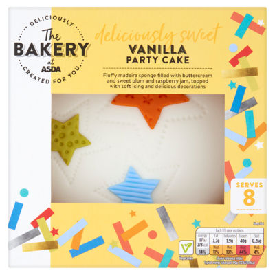 Vanilla Party Cake